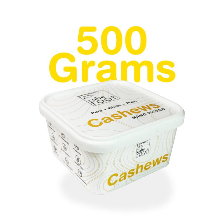 cashew nuts 500g pack