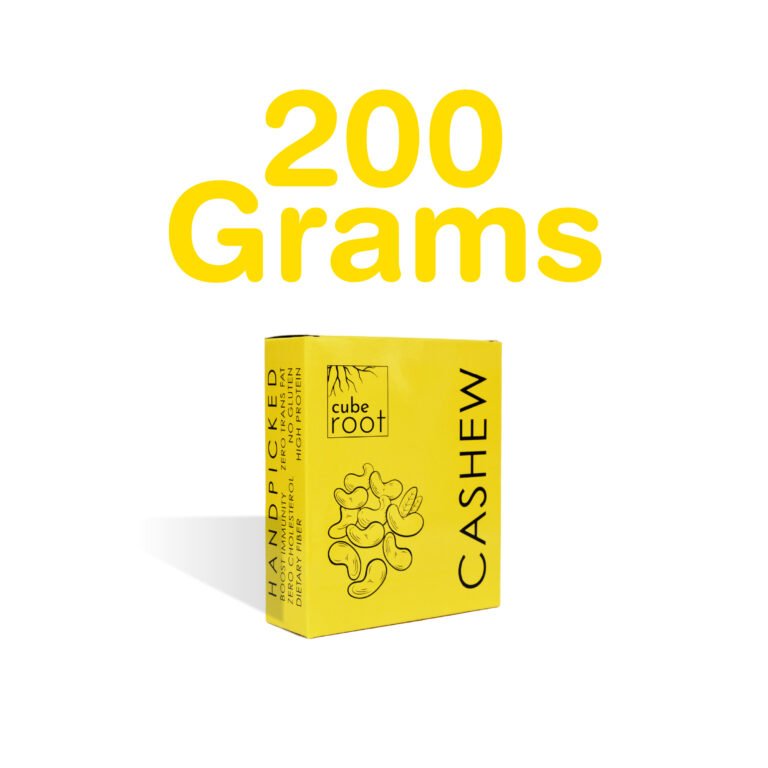 cashew nuts 200 gram pack