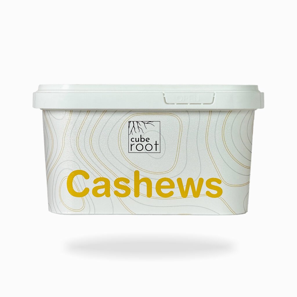 Whole Cashew Nuts W320 Grade (Medium size) 500G - Airtight Container