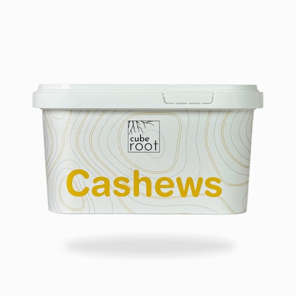 Whole Cashew Nuts W320 Grade (Medium size) 500G - Airtight Container